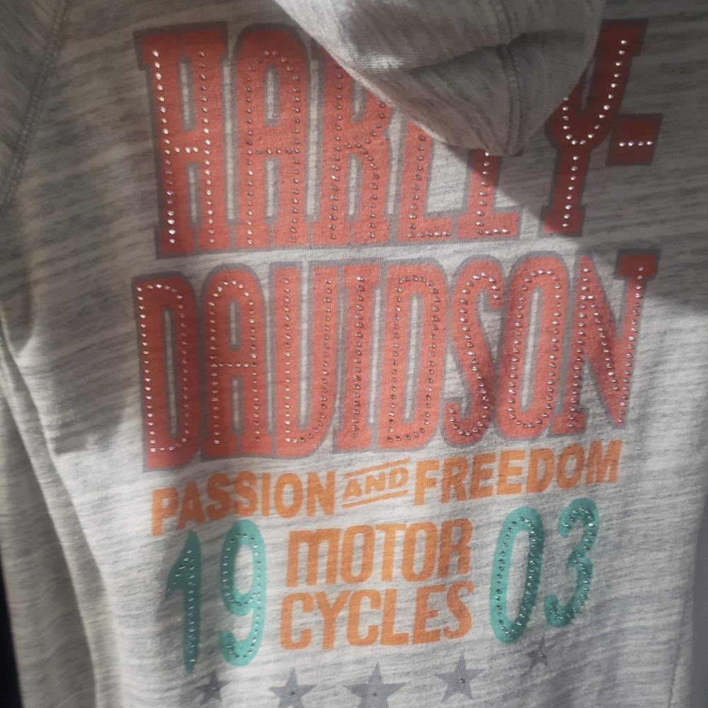Harley Davidson zip up jacket